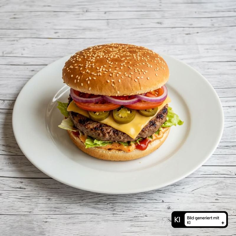 Jalapeños Burger 180g