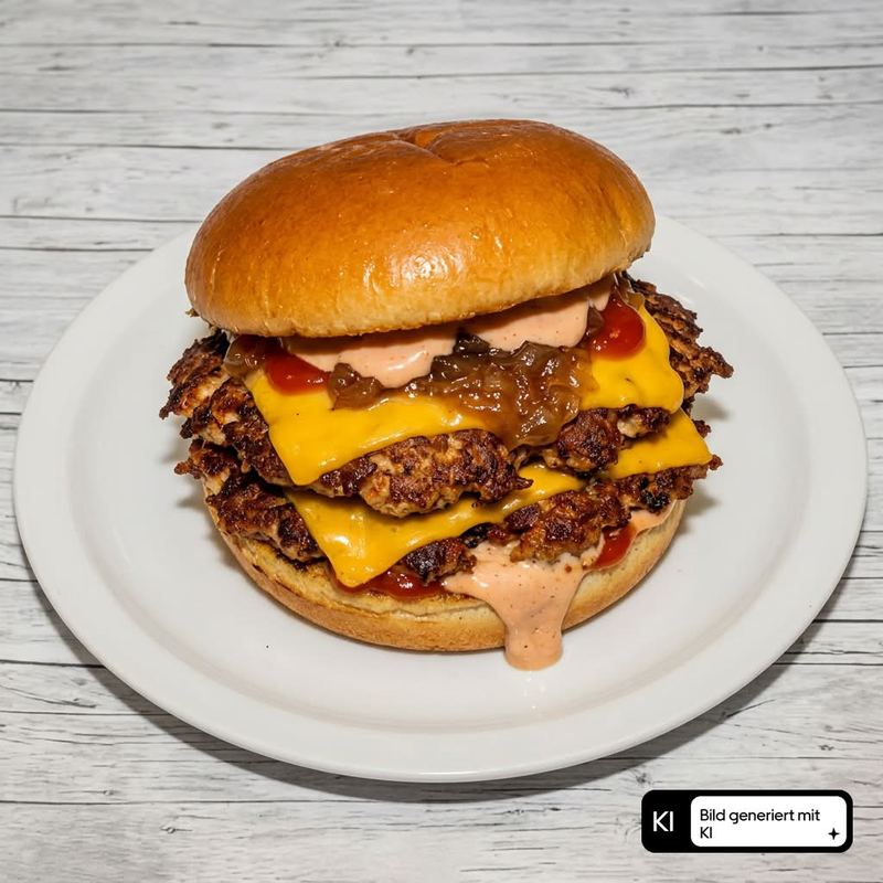 Chicken Smash Burger