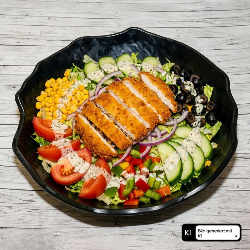 Crispy Chicken Salat